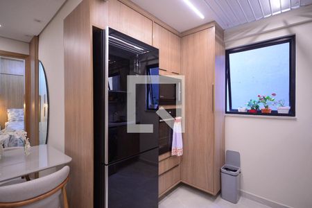 Sala/Cozinha de apartamento à venda com 2 quartos, 52m² em Vila Moinho Velho, São Paulo