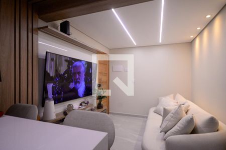 Sala/Cozinha de apartamento à venda com 2 quartos, 52m² em Vila Moinho Velho, São Paulo