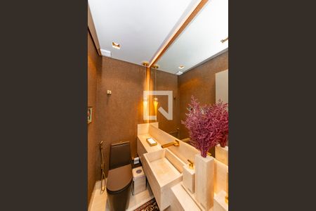 Lavabo de apartamento à venda com 4 quartos, 172m² em Vila das Flores, Nova Lima