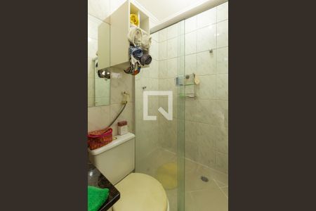 Banheiro da Suíte de casa de condomínio para alugar com 2 quartos, 150m² em Chácara Santo Antônio (zona Leste), São Paulo