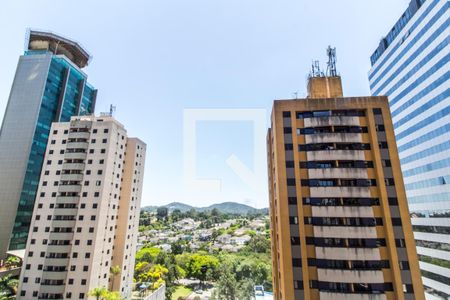 Vista da Varanda de apartamento à venda com 1 quarto, 55m² em Empresarial 18 do Forte, Barueri
