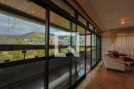 Sala de apartamento para alugar com 4 quartos, 330m² em Serra, Belo Horizonte