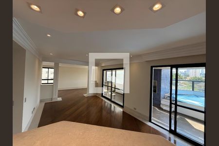 Sala de apartamento para alugar com 3 quartos, 440m² em Brooklin, São Paulo