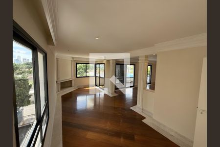 Sala de apartamento para alugar com 3 quartos, 440m² em Brooklin, São Paulo