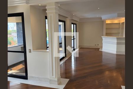 Sala de apartamento para alugar com 3 quartos, 440m² em Brooklin, São Paulo