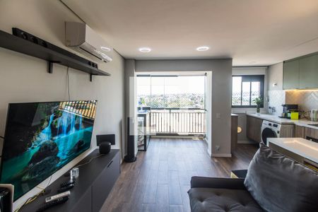 Sala de apartamento à venda com 2 quartos, 57m² em Vila Sao Luiz (valparaizo), Santana de Parnaíba