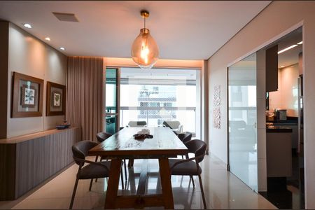Sala de Jantar de apartamento à venda com 4 quartos, 147m² em Maria Virgínia, Belo Horizonte