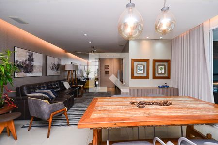 Sala de Jantar de apartamento à venda com 4 quartos, 147m² em Maria Virgínia, Belo Horizonte