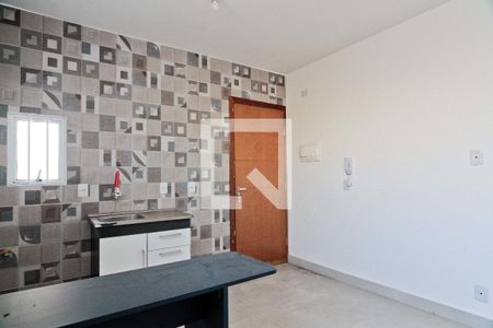 Sala/Cozinha de casa para alugar com 1 quarto, 42m² em Moinho Velho, São Paulo