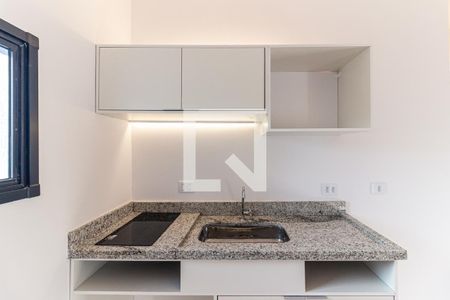 Sala/Cozinha de apartamento para alugar com 1 quarto, 40m² em República, São Paulo