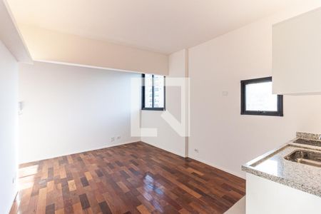 Sala/Cozinha de apartamento para alugar com 1 quarto, 40m² em República, São Paulo