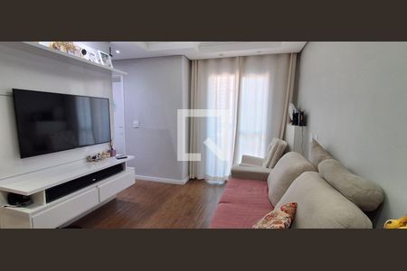 Sala de apartamento para alugar com 2 quartos, 59m² em Santa Maria, São Caetano do Sul