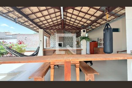 Churrasqueira de casa à venda com 3 quartos, 600m² em Várzea, Lagoa Santa