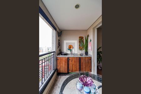 Varanda da Sala de apartamento à venda com 2 quartos, 70m² em Jardim Parque Morumbi, São Paulo