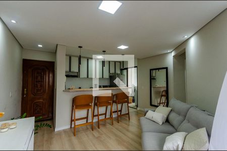 Sala de apartamento à venda com 2 quartos, 54m² em Vila Mangalot, São Paulo