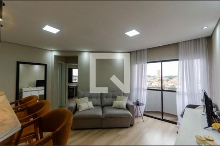 Sala de apartamento à venda com 2 quartos, 54m² em Vila Mangalot, São Paulo