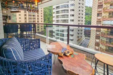 Varanda de apartamento para alugar com 3 quartos, 136m² em Pitangueiras, Guarujá
