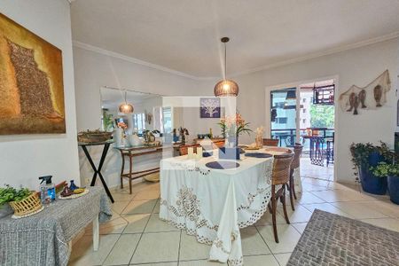Sala de apartamento para alugar com 3 quartos, 136m² em Pitangueiras, Guarujá