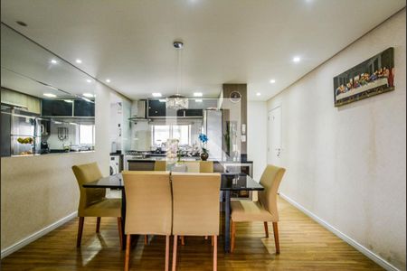 Sala de apartamento à venda com 3 quartos, 91m² em Vila Eldizia, Santo André