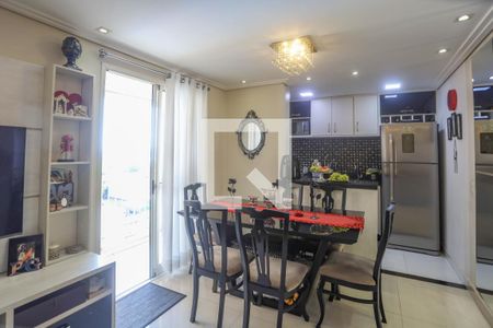 Sala de apartamento à venda com 2 quartos, 55m² em Piraporinha, Diadema