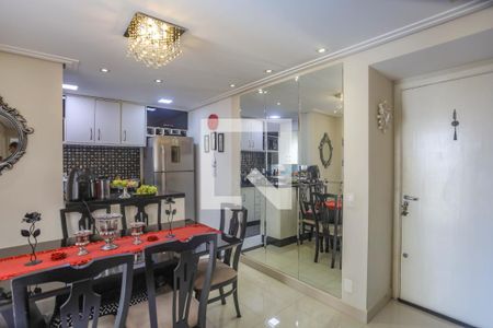 Sala de apartamento à venda com 2 quartos, 55m² em Piraporinha, Diadema