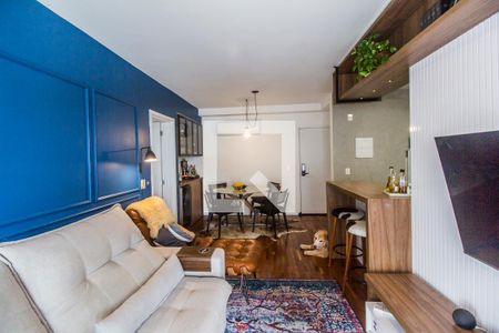 Sala de apartamento à venda com 2 quartos, 80m² em Bethaville I, Barueri