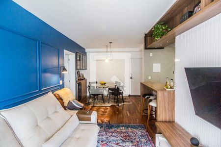 Sala de apartamento à venda com 2 quartos, 80m² em Bethaville I, Barueri