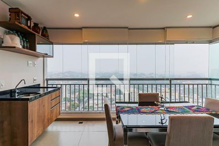 Varanda de apartamento à venda com 2 quartos, 75m² em Caxingui, São Paulo