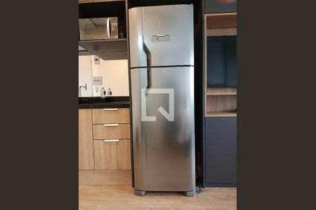 Cozinha de kitnet/studio para alugar com 1 quarto, 21m² em Jardim Paulista, São Paulo