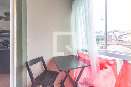 Varanda de apartamento à venda com 2 quartos, 56m² em Jardim Europa, Santo André