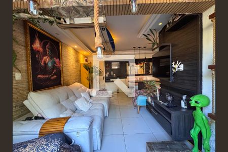 Sala de apartamento para alugar com 1 quarto, 52m² em Rondônia, Novo Hamburgo