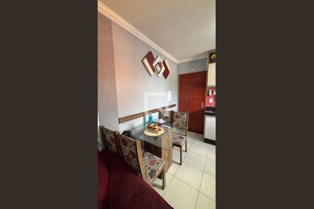 Sala/Cozinha de apartamento à venda com 2 quartos, 76m² em Jardim Marek, Santo André