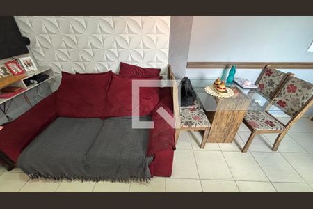 Sala/Cozinha de apartamento à venda com 2 quartos, 76m² em Jardim Marek, Santo André
