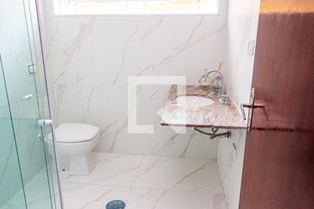 Banheiro da Suíte de casa à venda com 3 quartos, 160m² em Jardim Itapeva, São Paulo