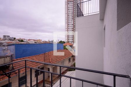 Quarto/Cozinha - Varanda de apartamento para alugar com 1 quarto, 24m² em Vila Nair, São Paulo