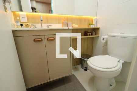 Lavabo de apartamento para alugar com 1 quarto, 47m² em Azenha, Porto Alegre