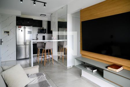 Sala de apartamento para alugar com 2 quartos, 47m² em Vila Água Funda, São Paulo