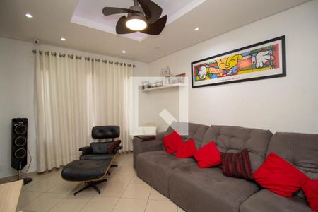 Sala de TV de casa à venda com 4 quartos, 196m² em Jardim Santo Elias, São Paulo