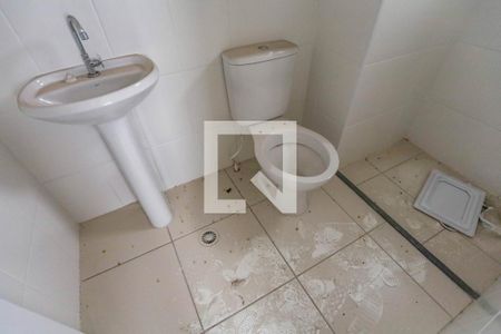 Banheiro da suíte de apartamento à venda com 2 quartos, 50m² em Americanópolis, São Paulo