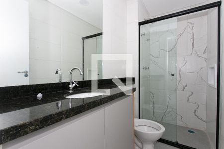 Banheiro de apartamento para alugar com 1 quarto, 31m² em Tatuapé, São Paulo