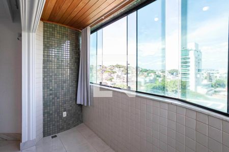 Varanda da sala de apartamento para alugar com 4 quartos, 364m² em São José, Belo Horizonte