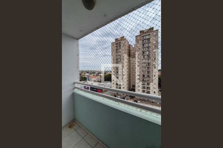 Varanda da Sala de apartamento para alugar com 2 quartos, 54m² em Alves Dias, São Bernardo do Campo