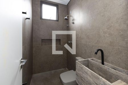 Lavabo da Sala de casa de condomínio para alugar com 6 quartos, 480m² em Alphaville, Nova Lima