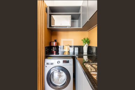 Lavanderia de kitnet/studio à venda com 1 quarto, 32m² em Jardins, São Paulo