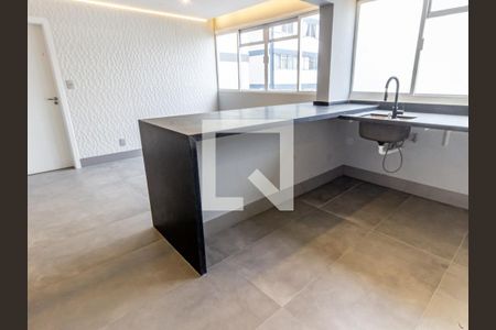 Sala/Cozinha de apartamento à venda com 1 quarto, 56m² em Parque da Mooca, São Paulo