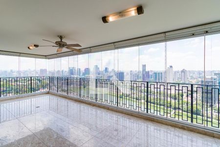 Varanda da Sala de apartamento à venda com 2 quartos, 236m² em Jardim Panorama, São Paulo