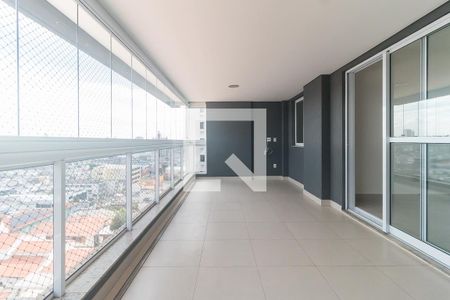 Varanda da Sala de apartamento para alugar com 4 quartos, 170m² em Centro, Mogi das Cruzes