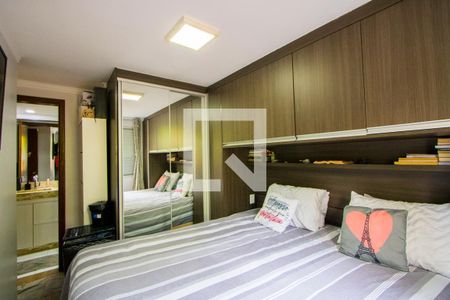 Quarto 1 - Suíte de apartamento à venda com 2 quartos, 57m² em Parque Sao Vicente, Santo André