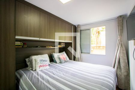 Quarto 1 - Suíte de apartamento à venda com 2 quartos, 57m² em Parque Sao Vicente, Santo André