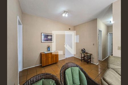 Sala de apartamento para alugar com 2 quartos, 85m² em Embaré, Santos